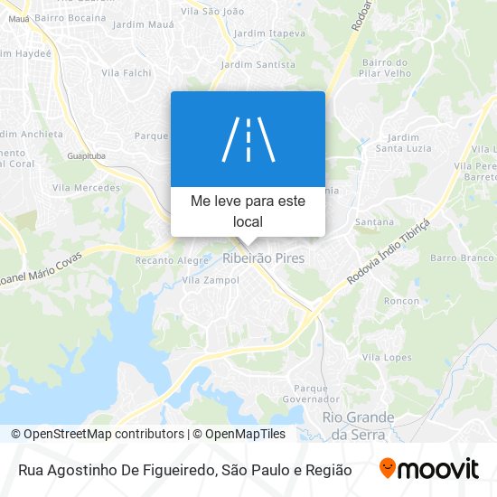 Rua Agostinho De Figueiredo mapa