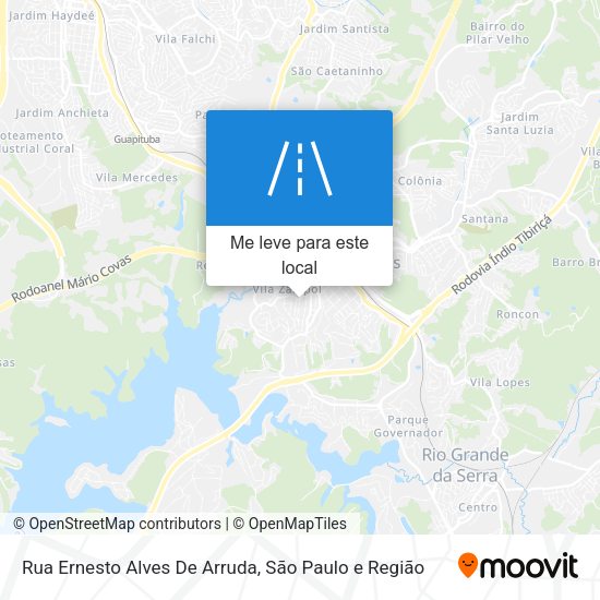 Rua Ernesto Alves De Arruda mapa