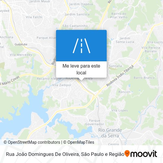 Rua João Domingues De Oliveira mapa