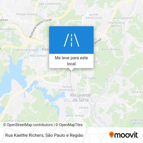 Rua Kaethe Richers mapa