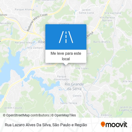 Rua Lazaro Alves Da Silva mapa