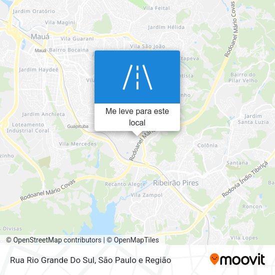 Rua Rio Grande Do Sul mapa