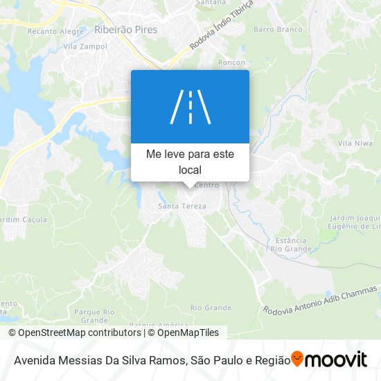 Avenida Messias Da Silva Ramos mapa