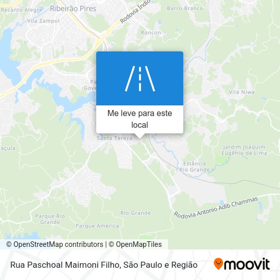 Rua Paschoal Maimoni Filho mapa