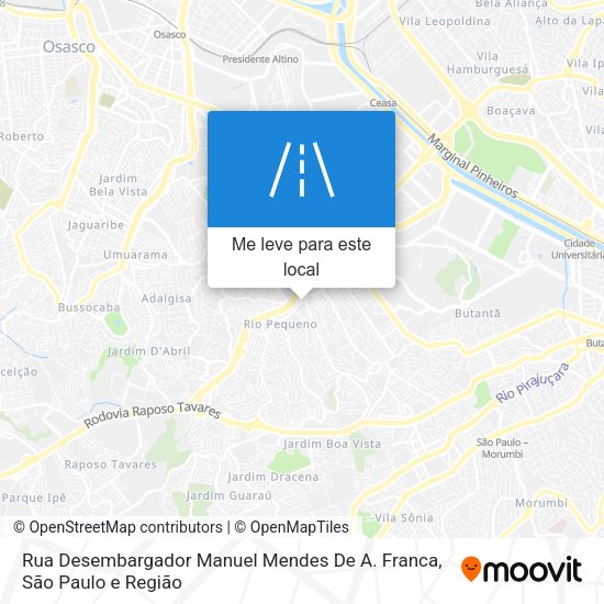 Rua Desembargador Manuel Mendes De A. Franca mapa