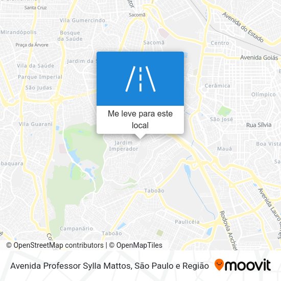 Avenida Professor Sylla Mattos mapa