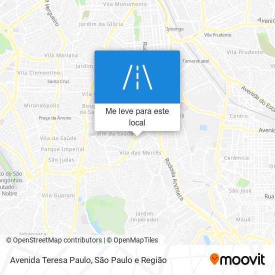 Avenida Teresa Paulo mapa