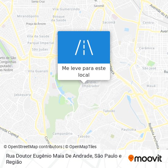 Rua Doutor Eugênio Maia De Andrade mapa