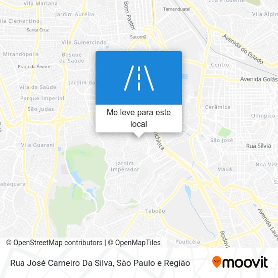 Rua José Carneiro Da Silva mapa