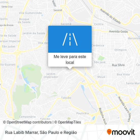 Rua Labib Marrar mapa