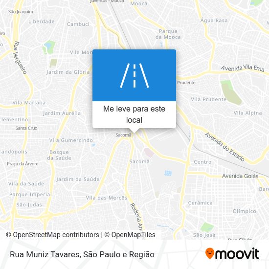 Rua Muniz Tavares mapa