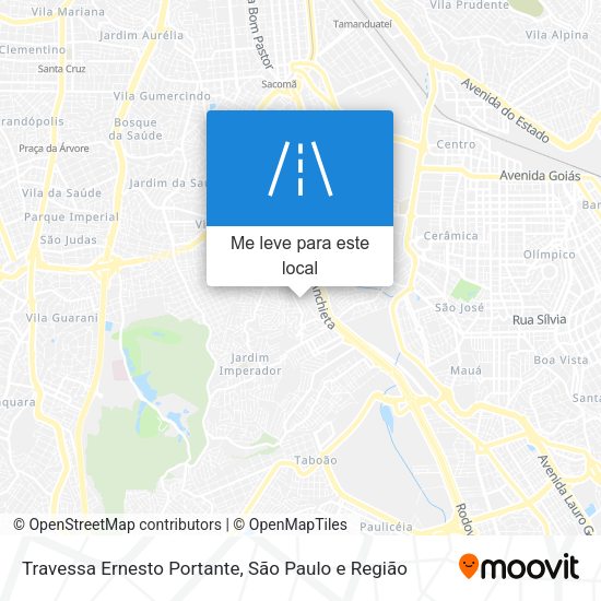 Travessa Ernesto Portante mapa