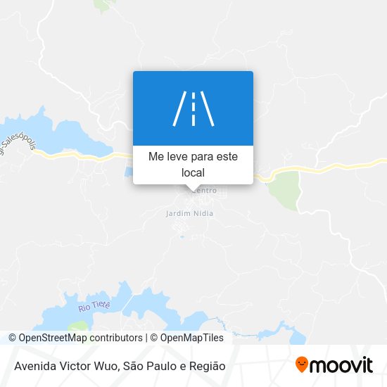 Avenida Victor Wuo mapa