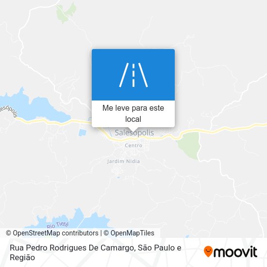Rua Pedro Rodrigues De Camargo mapa