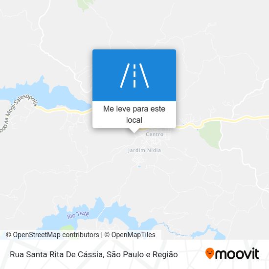 Rua Santa Rita De Cássia mapa