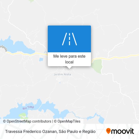 Travessa Frederico Ozanan mapa