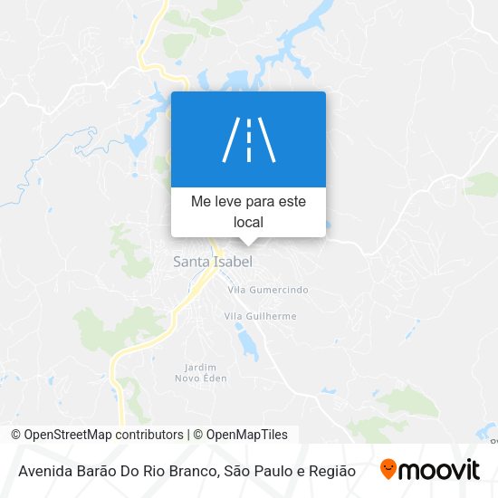Avenida Barão Do Rio Branco mapa