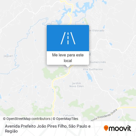 Avenida Prefeito João Pires Filho mapa