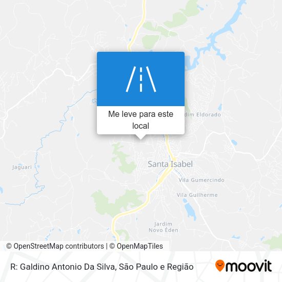 R: Galdino Antonio Da Silva mapa