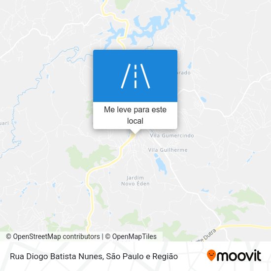 Rua Diogo Batista Nunes mapa