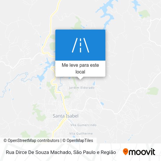 Rua Dirce De Souza Machado mapa