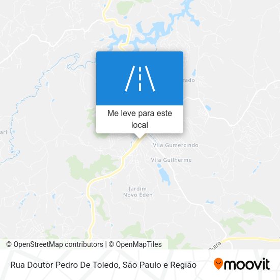 Rua Doutor Pedro De Toledo mapa
