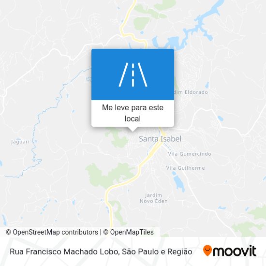 Rua Francisco Machado Lobo mapa