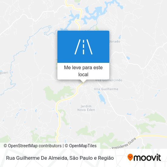 Rua Guilherme De Almeida mapa