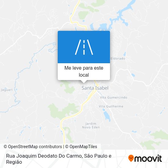 Rua Joaquim Deodato Do Carmo mapa