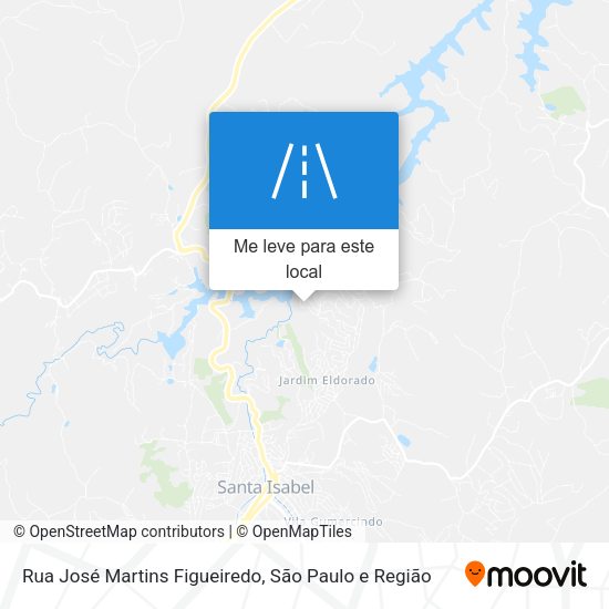 Rua José Martins Figueiredo mapa