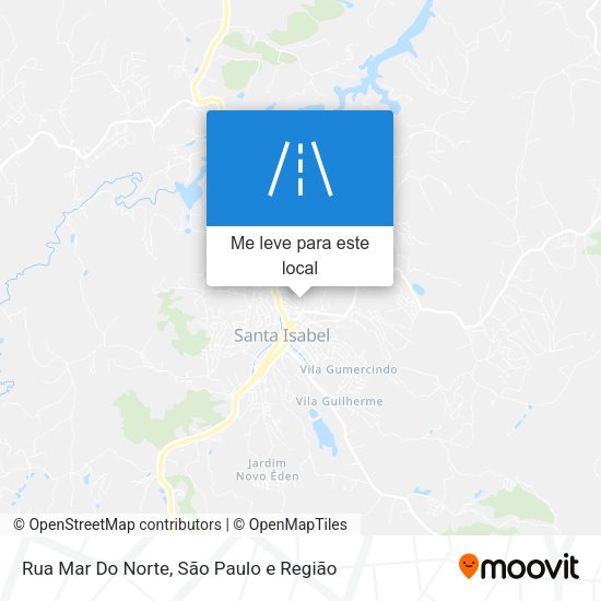Rua Mar Do Norte mapa