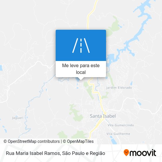 Rua Maria Isabel Ramos mapa