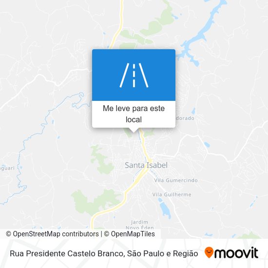 Rua Presidente Castelo Branco mapa