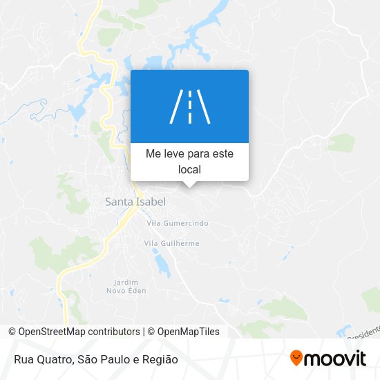 Rua Quatro mapa
