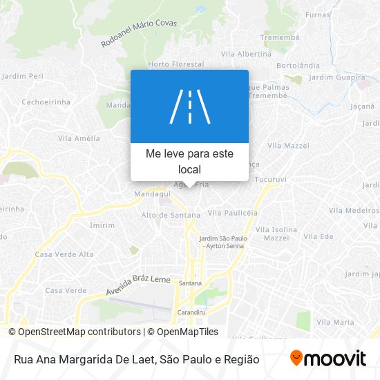 Rua Ana Margarida De Laet mapa