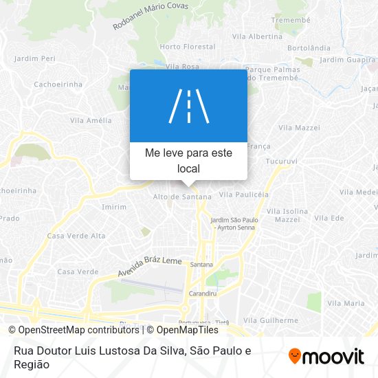 Rua Doutor Luis Lustosa Da Silva mapa
