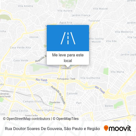 Rua Doutor Soares De Gouveia mapa