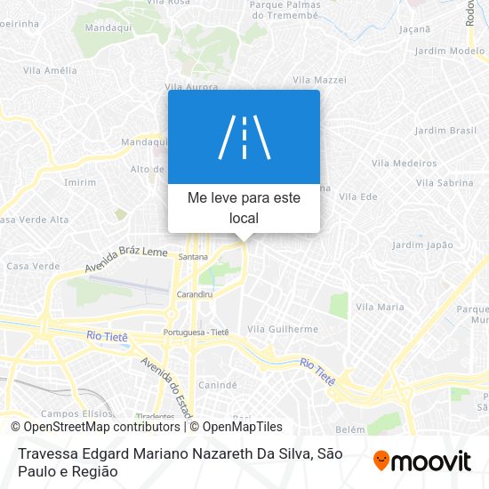 Travessa Edgard Mariano Nazareth Da Silva mapa