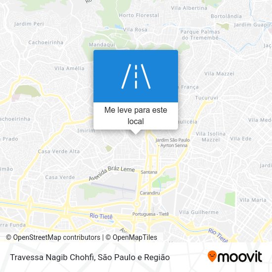 Travessa Nagib Chohfi mapa