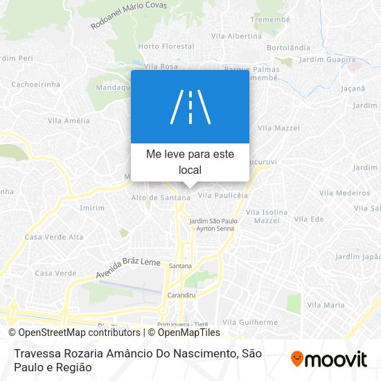 Travessa Rozaria Amâncio Do Nascimento mapa