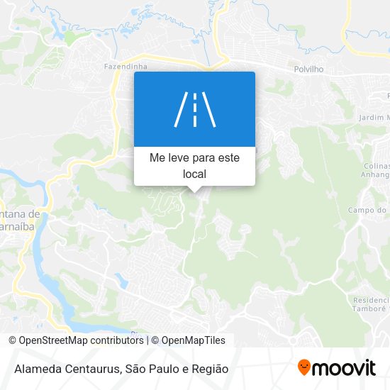 Alameda Centaurus mapa