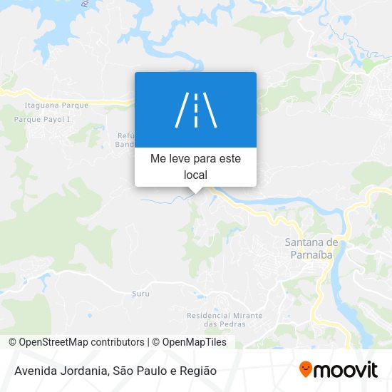 Avenida Jordania mapa