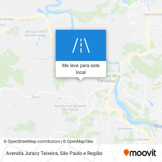 Avenida Juracy Teixeira mapa