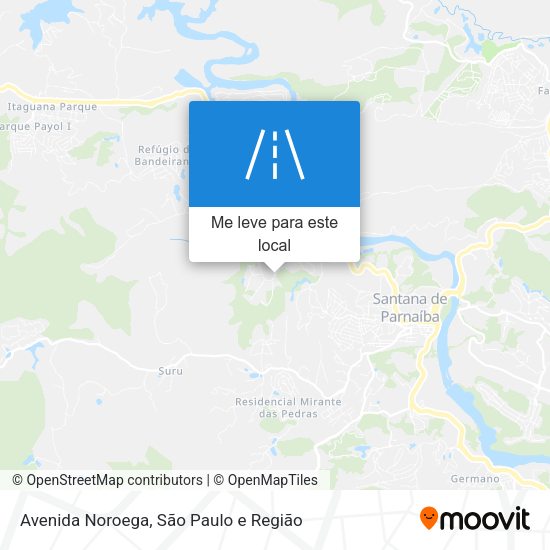 Avenida Noroega mapa