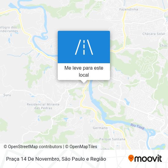 Praça 14 De Novembro mapa