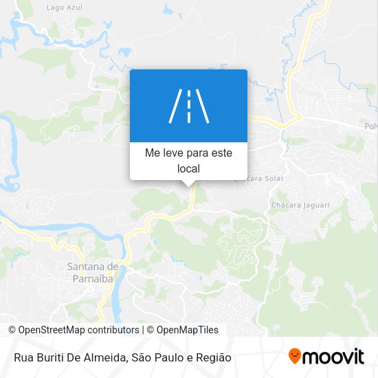 Rua Buriti De Almeida mapa
