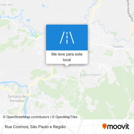 Rua Cosmos mapa