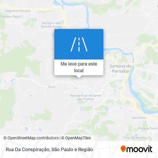 Rua Da Conspiração mapa