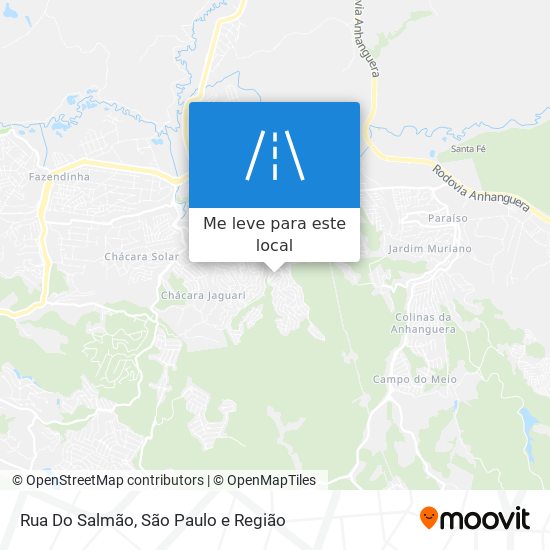 Rua Do Salmão mapa