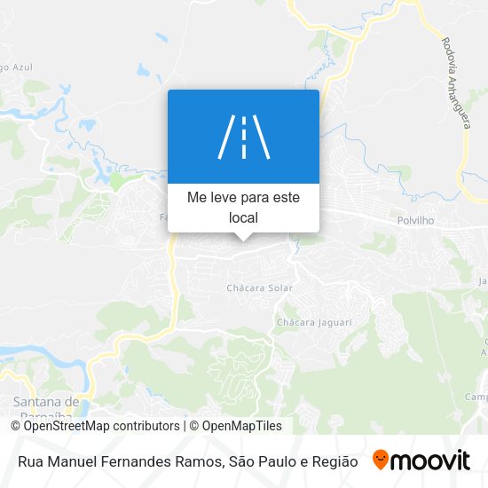 Rua Manuel Fernandes Ramos mapa